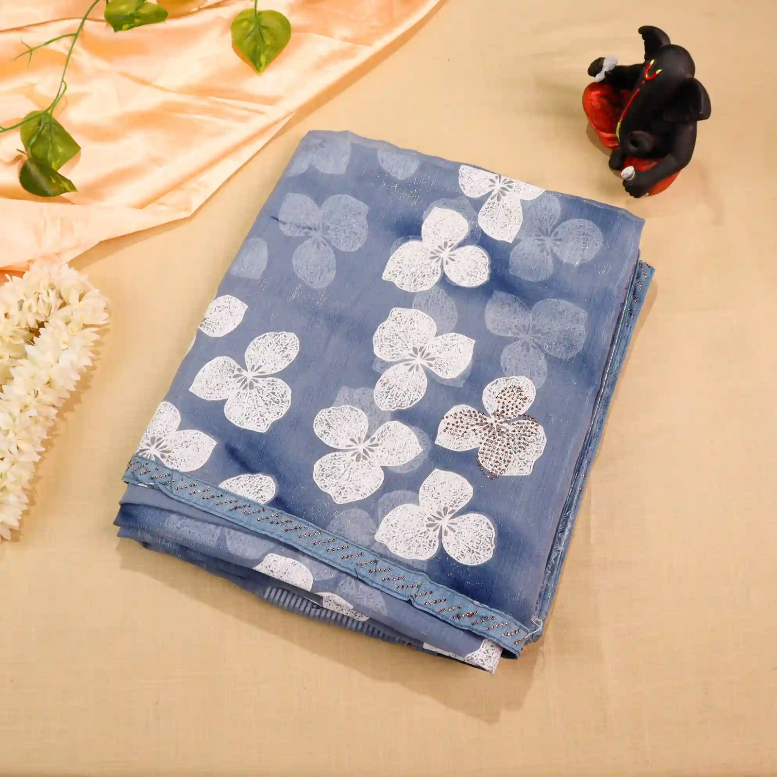 Georgette Tissue Printed Saree