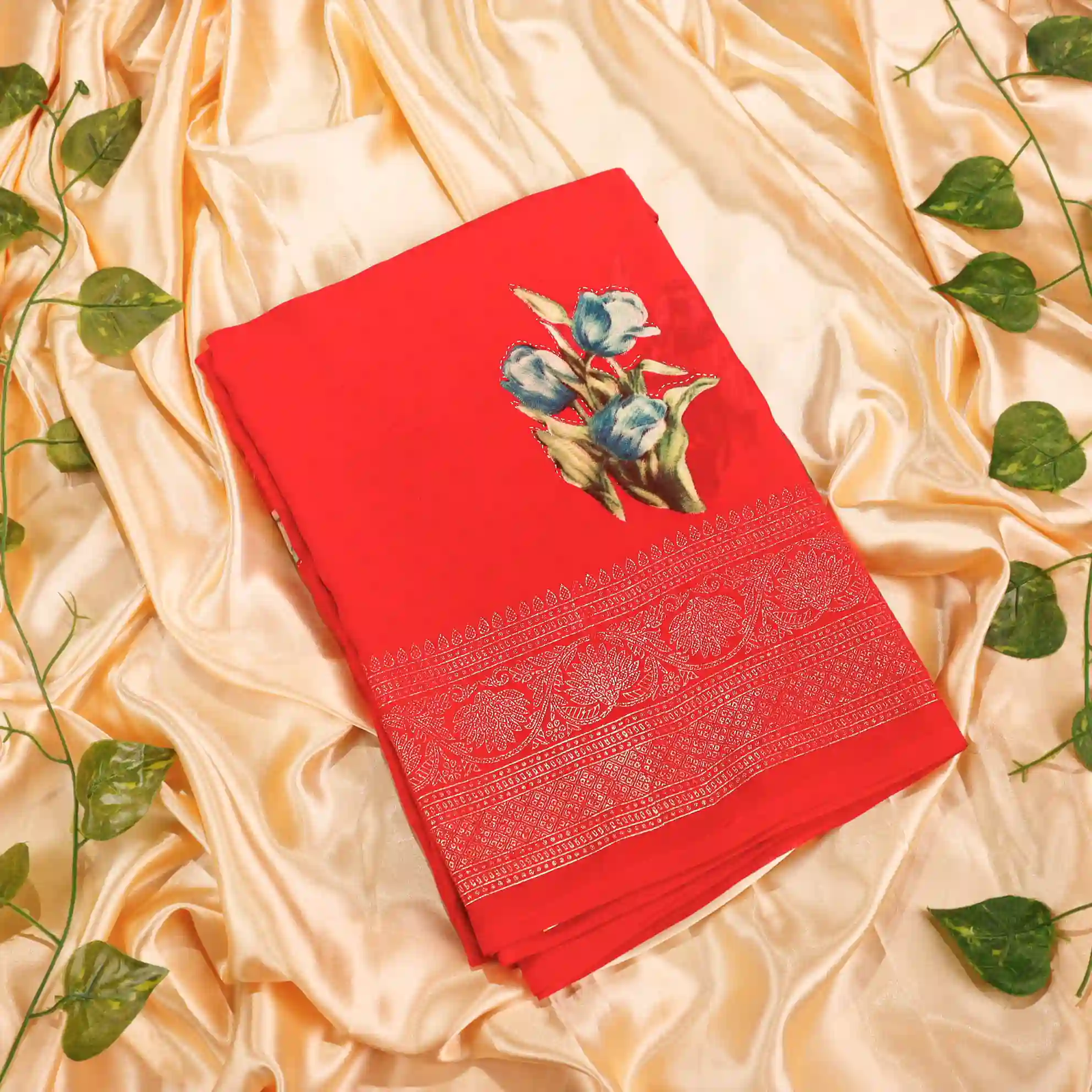 Viscous Georgette Saree