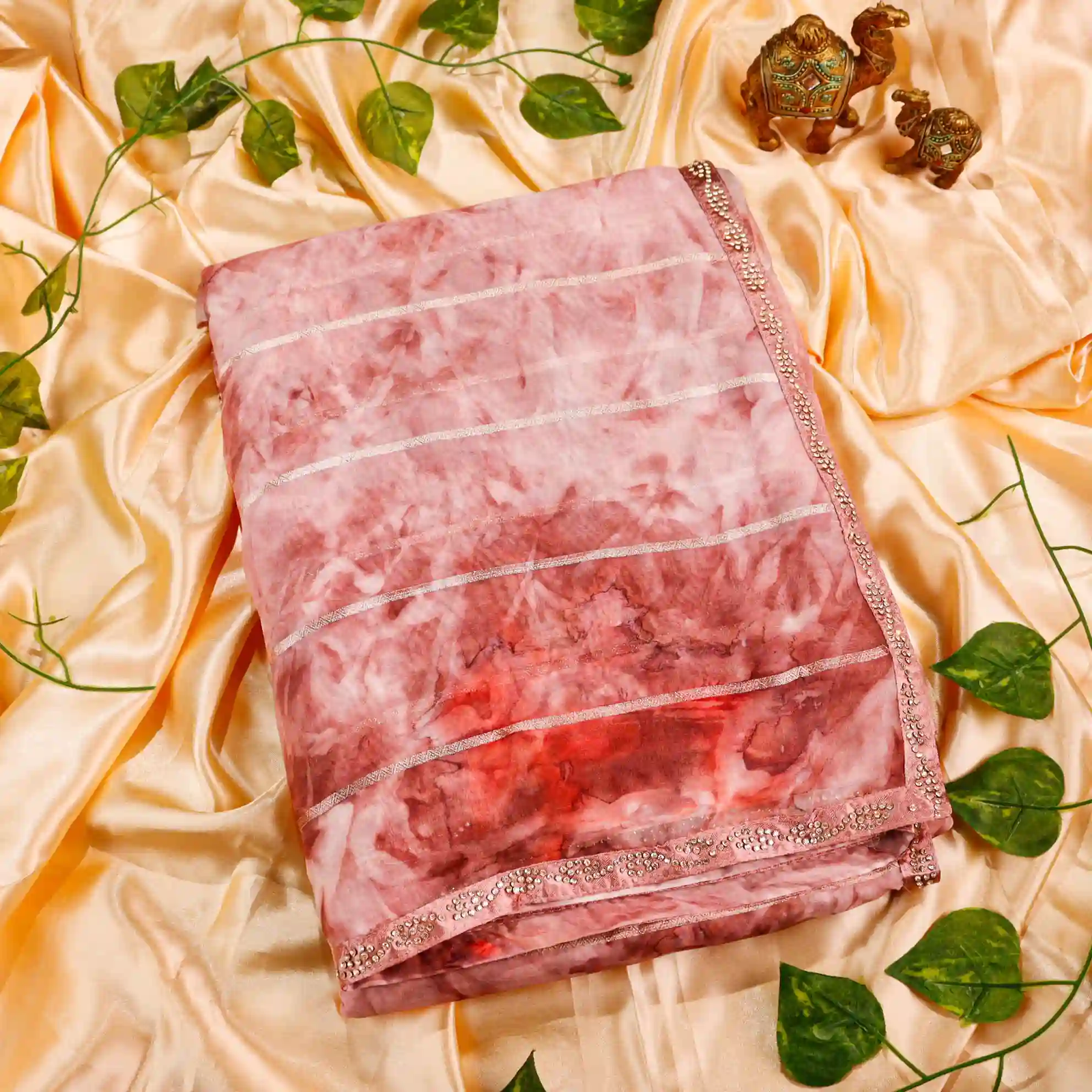 Organza Georgette Saree