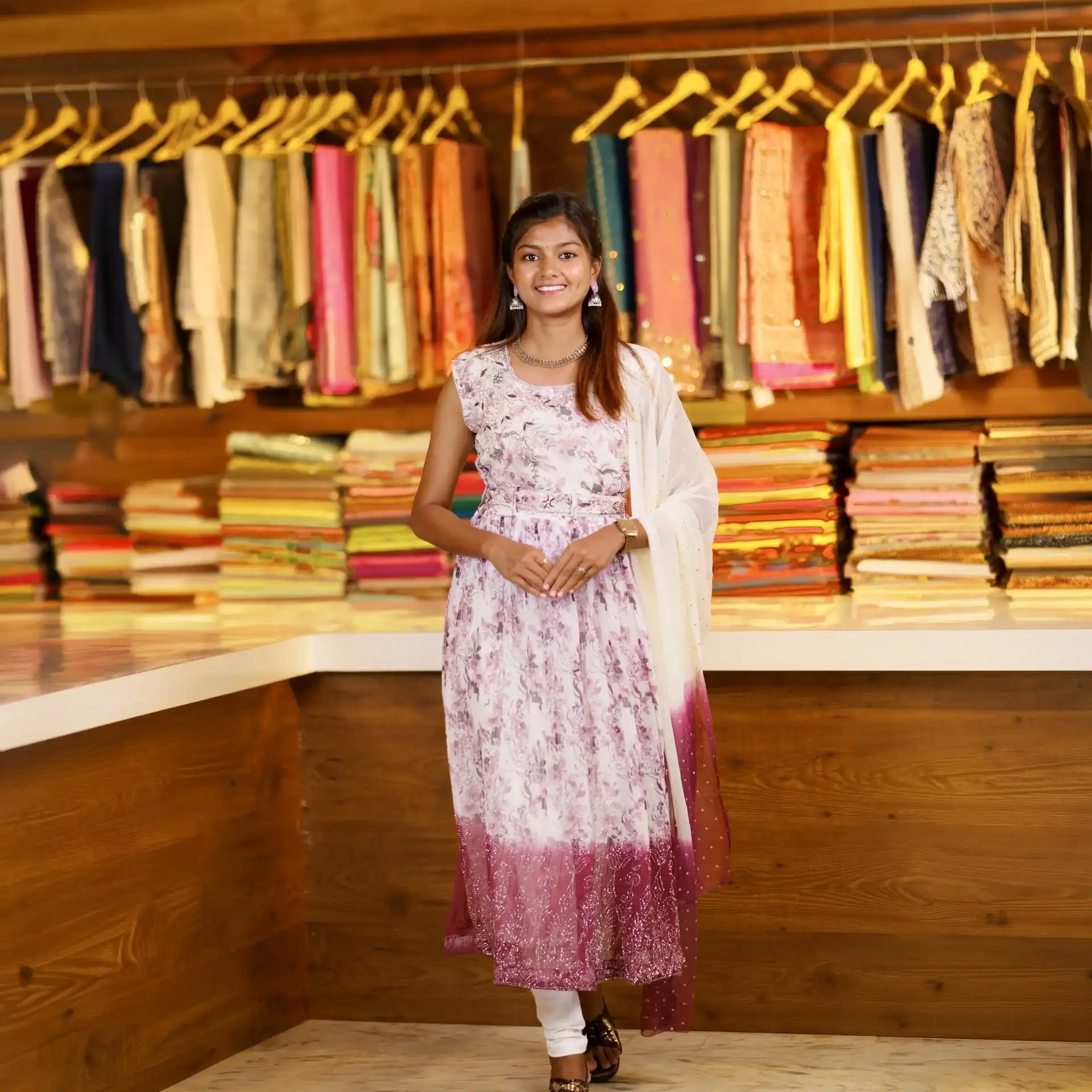 Kurti Set with Embroidery Work
