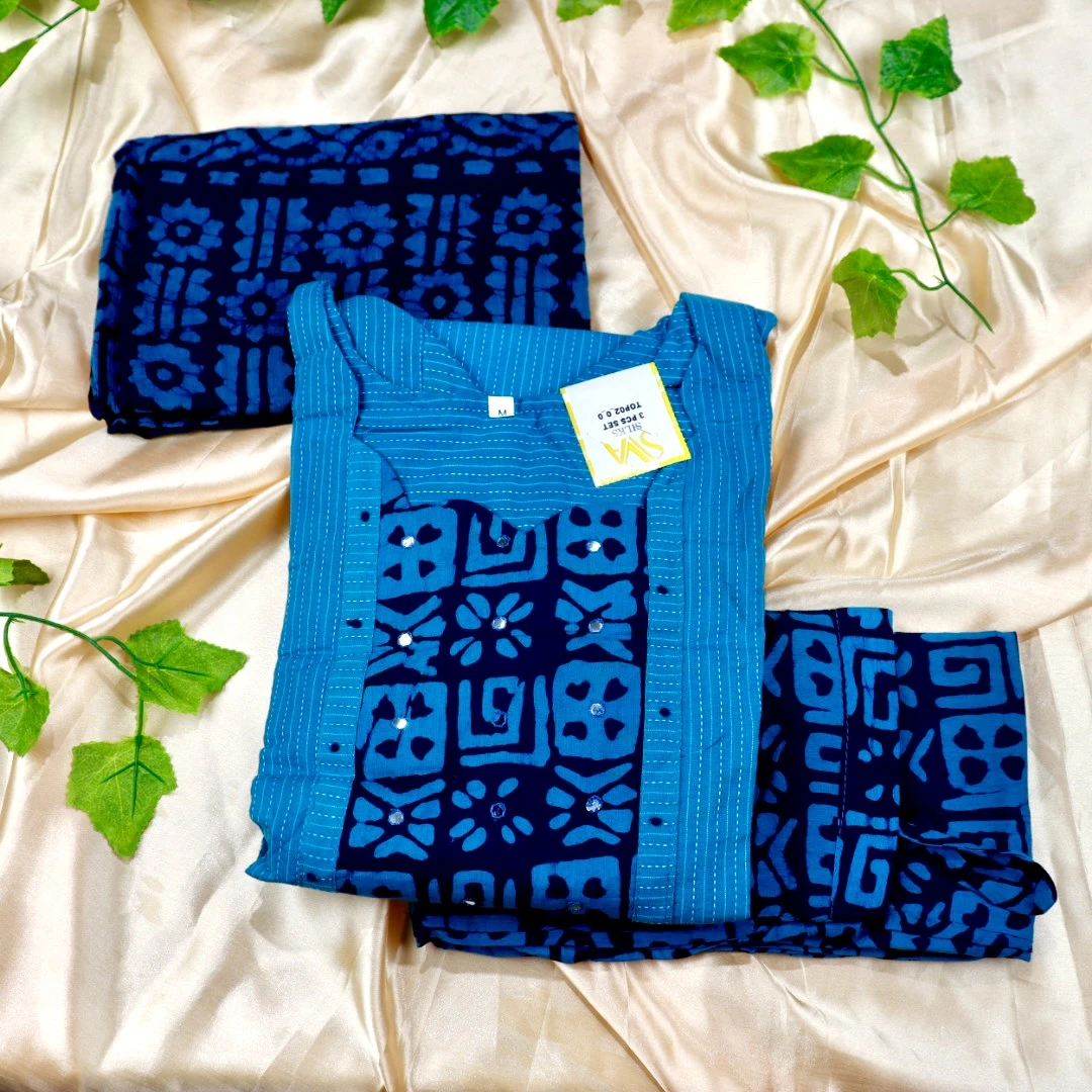 Mul Cotton Chudithar Set