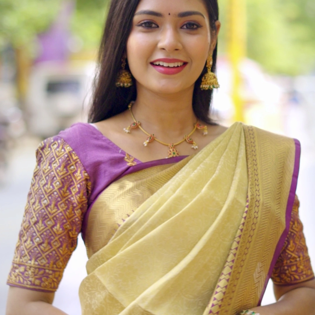 Kanchipuram Semi Silk Saree