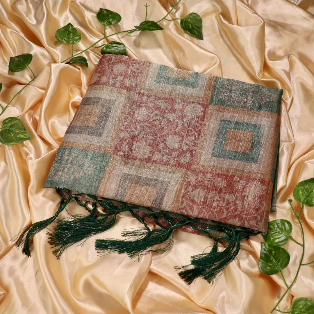 Organza Crush Tissue Saree